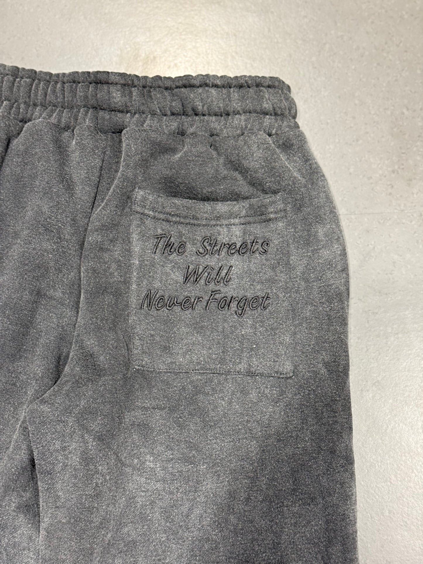 Kaios Streetwear - Charcoal Stone Grey Joggers