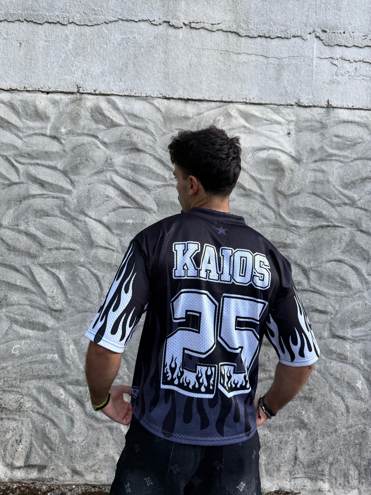 Kaios Mesh Jersey - Midnight Black
