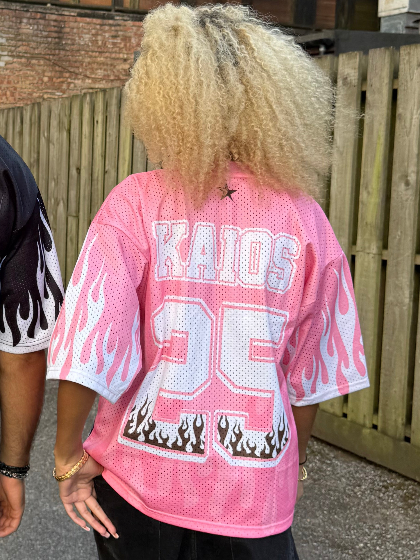 Kaios Mesh Jersey - Blazing Pink