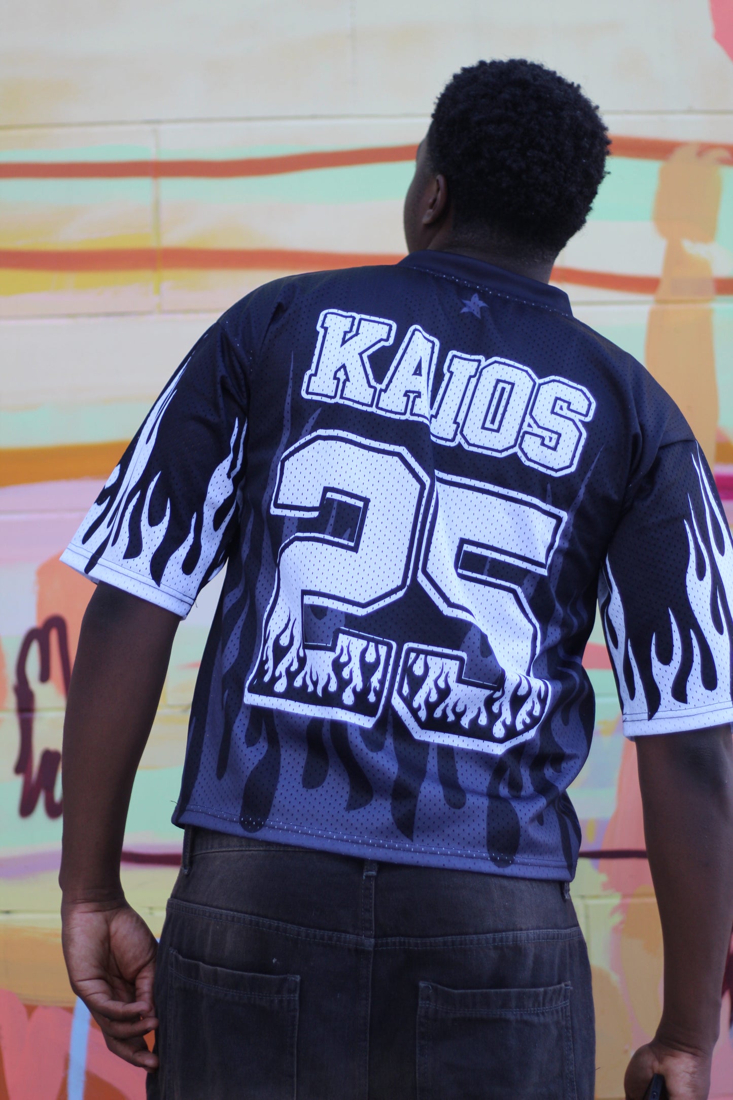 Kaios Mesh Jersey - Midnight Black