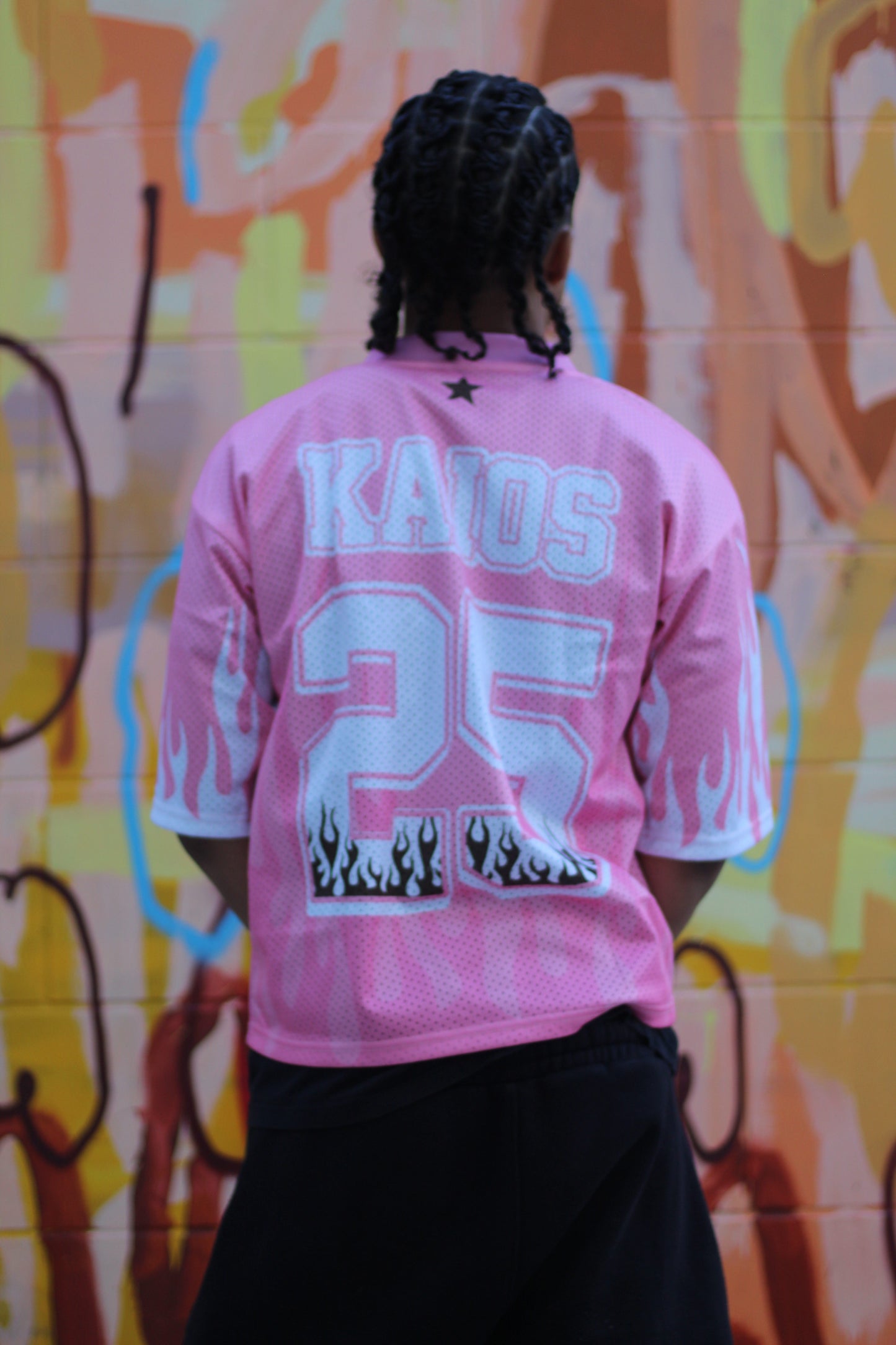 Kaios Mesh Jersey - Blazing Pink