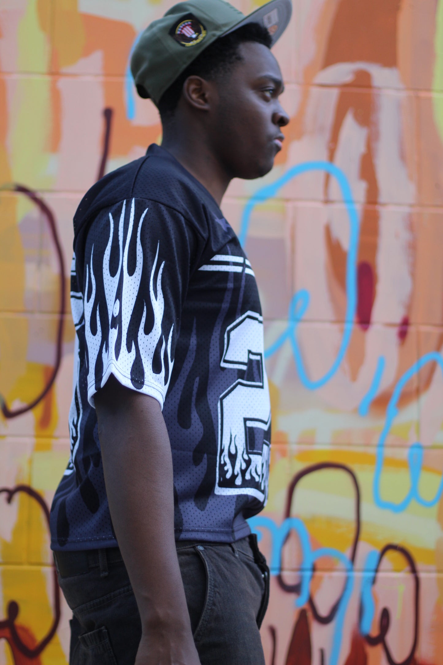 Kaios Mesh Jersey - Midnight Black