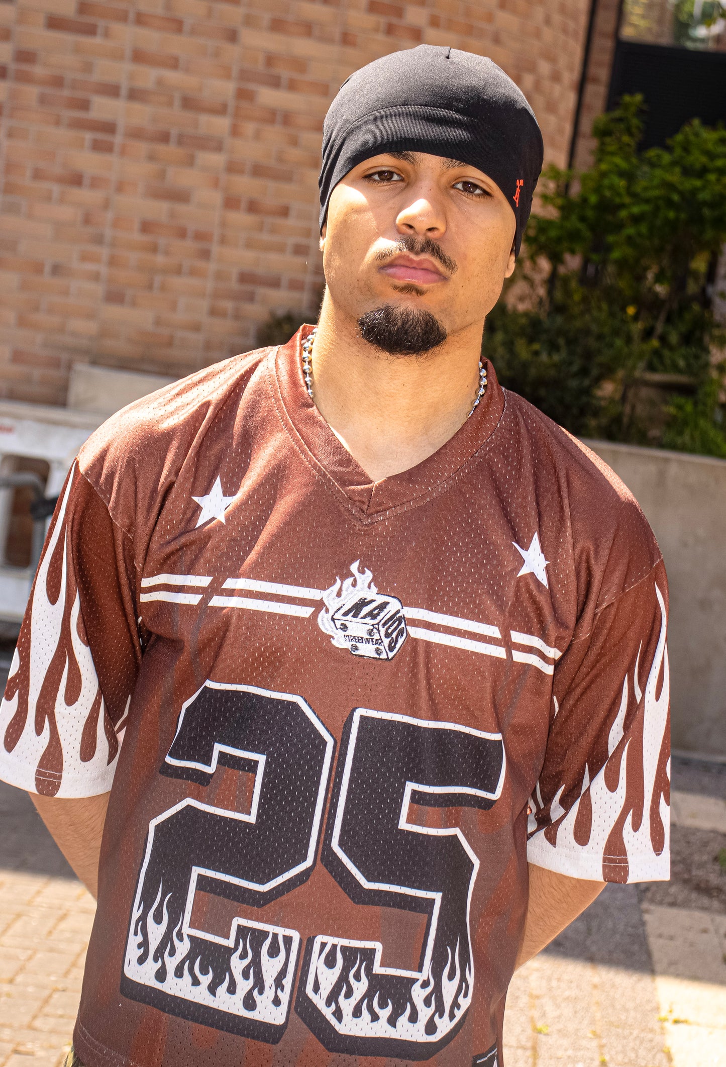 Kaios Mesh Jersey - Chocolate Brown Jersey