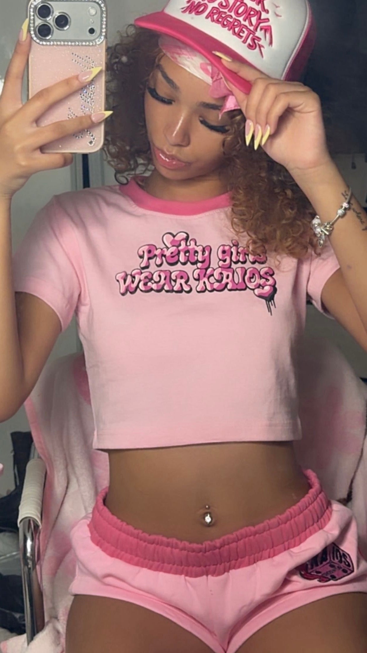 PGWK BABY TEE - PINk