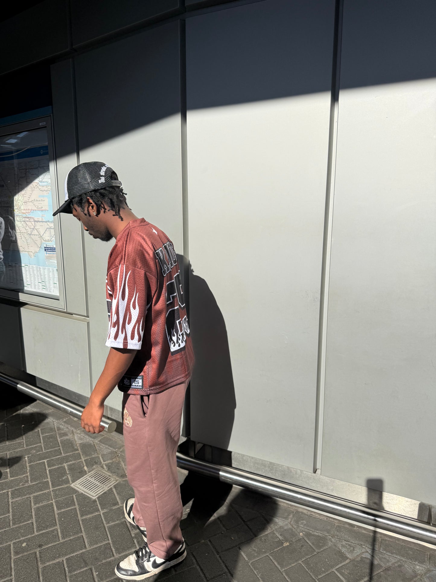 Kaios Mesh Jersey - Chocolate Brown Jersey