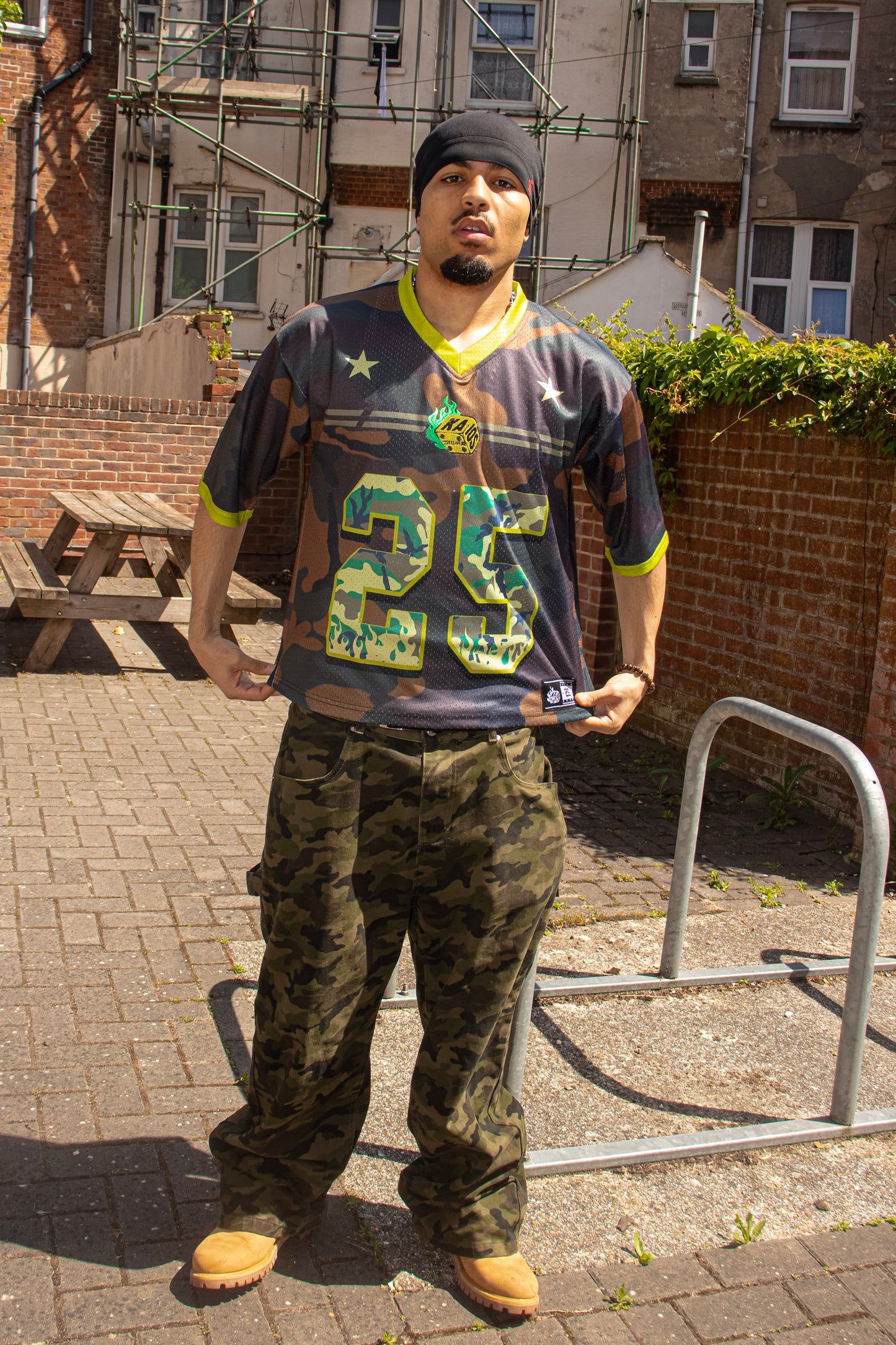Kaios Mesh Jersey - Military Camo