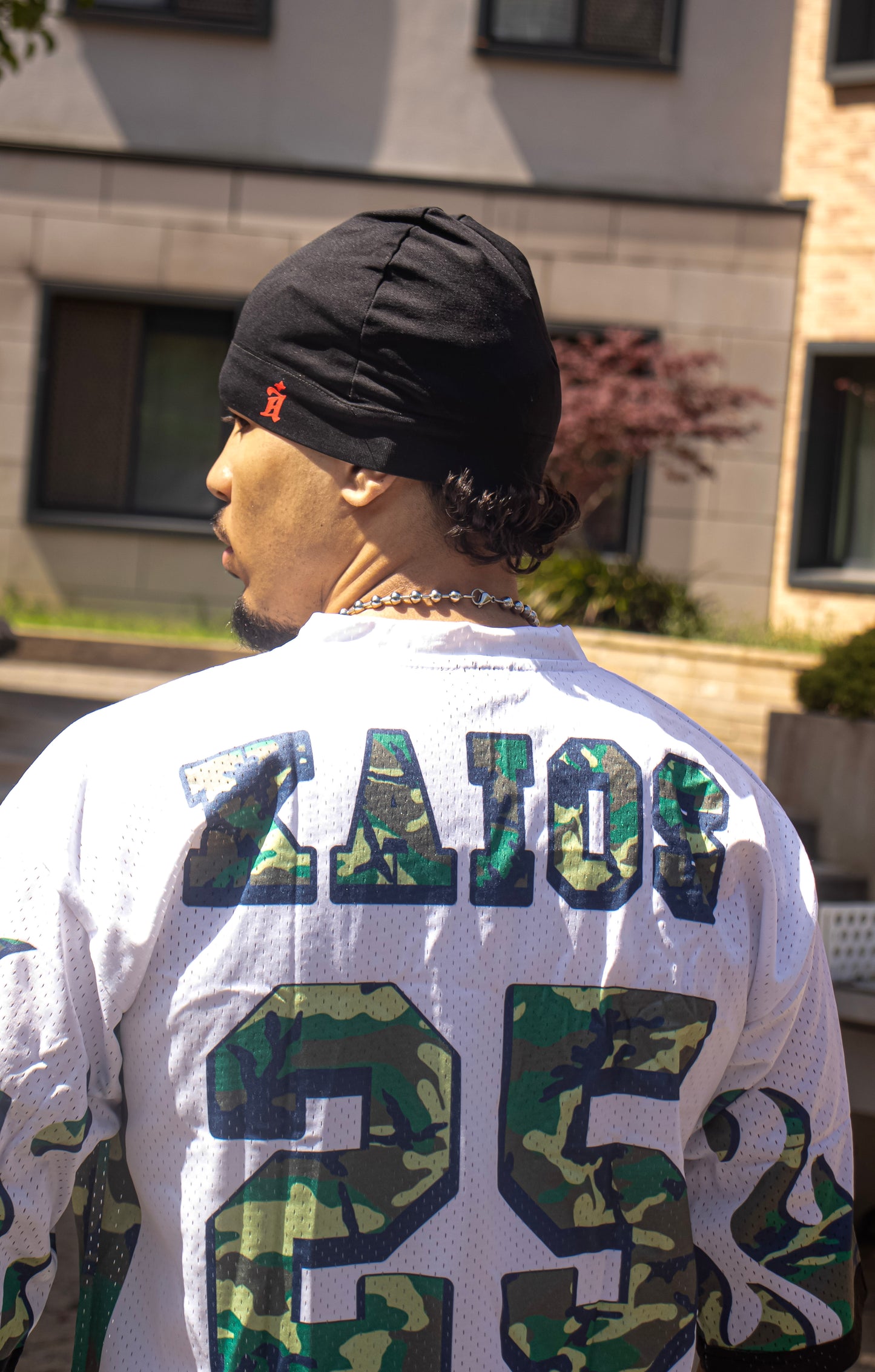 Kaios Mesh Jersey - Arctic White Camo