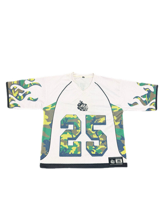 Kaios Mesh Jersey - Arctic White Camo