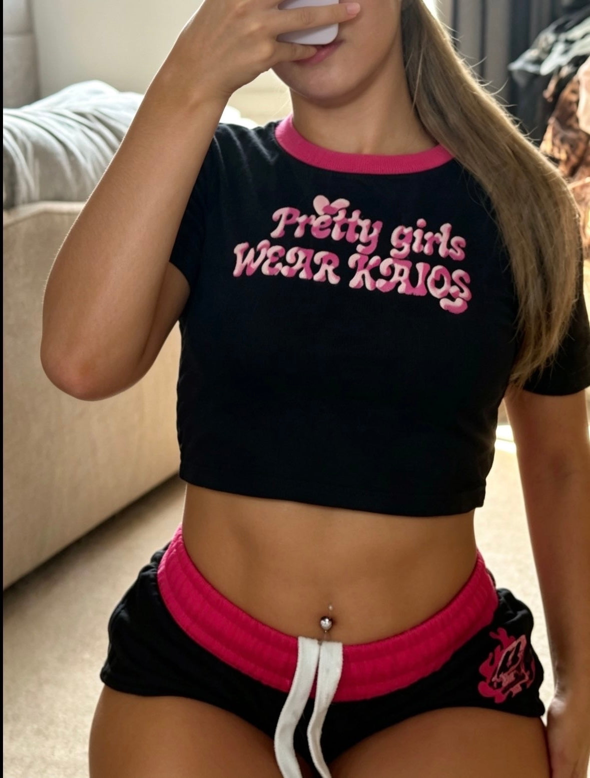 PGWK BABY TEE - BLACK