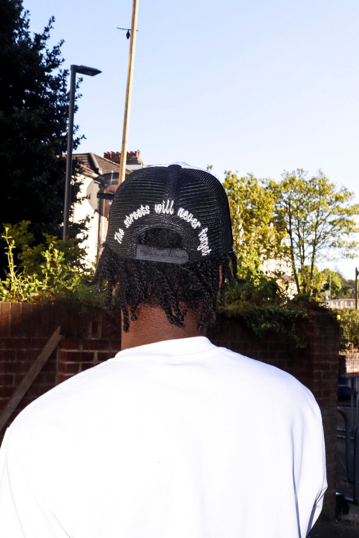 Kaios Streetwear Mesh Trucker Hat -  Black