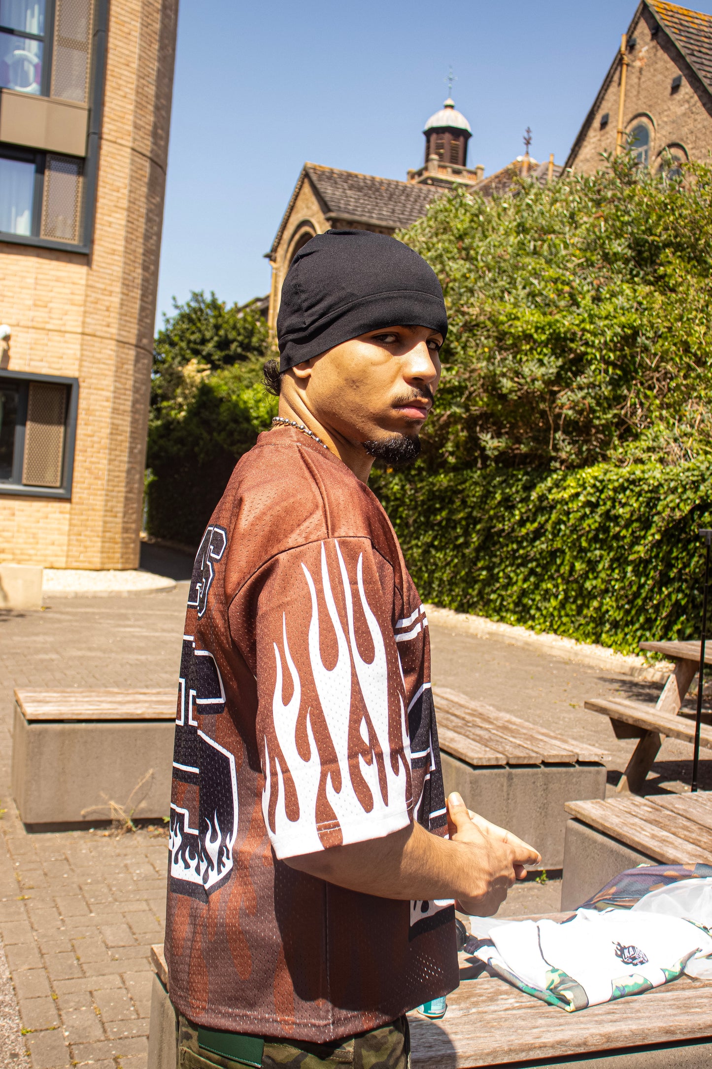 Kaios Mesh Jersey - Chocolate Brown Jersey