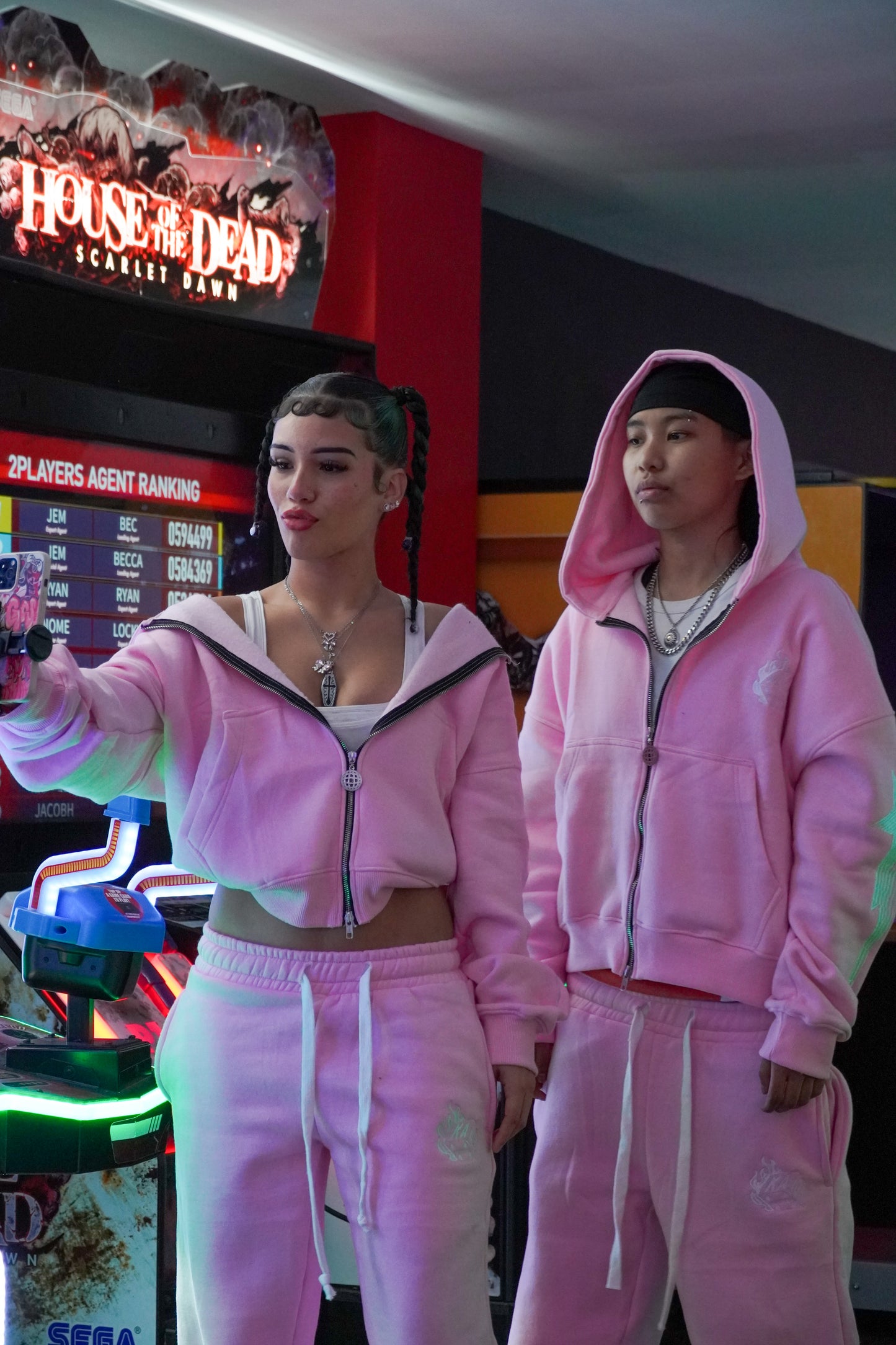 Kaios Streetwear - Bubble Gum Baby Pink bottoms