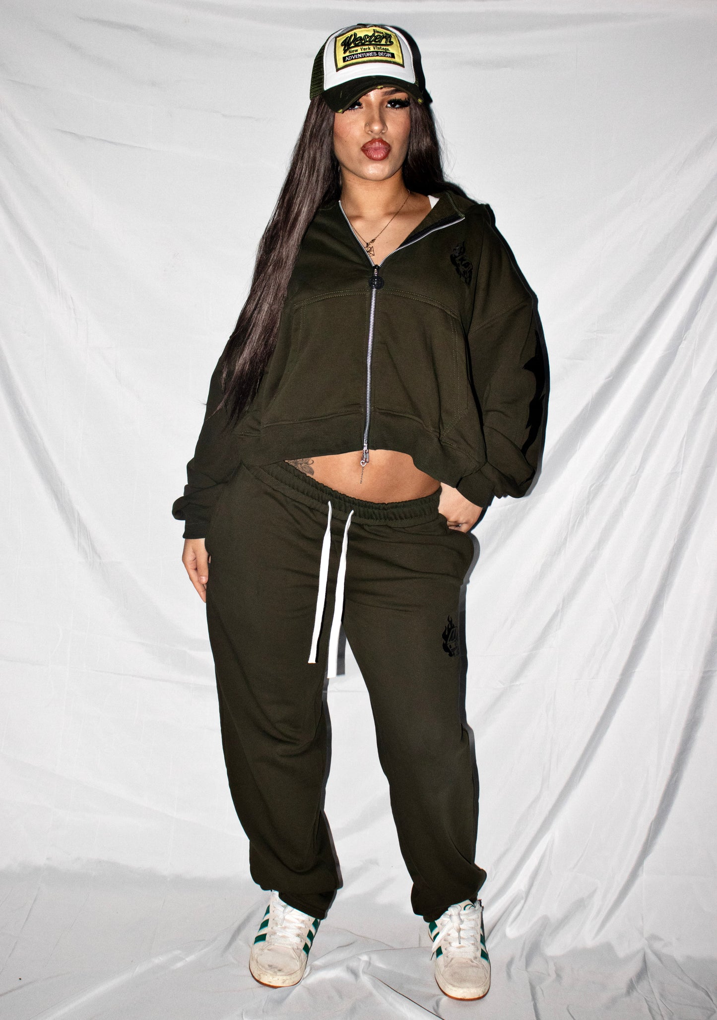 Kaios Streetwear - Matcha  Fit Khaki Joggers