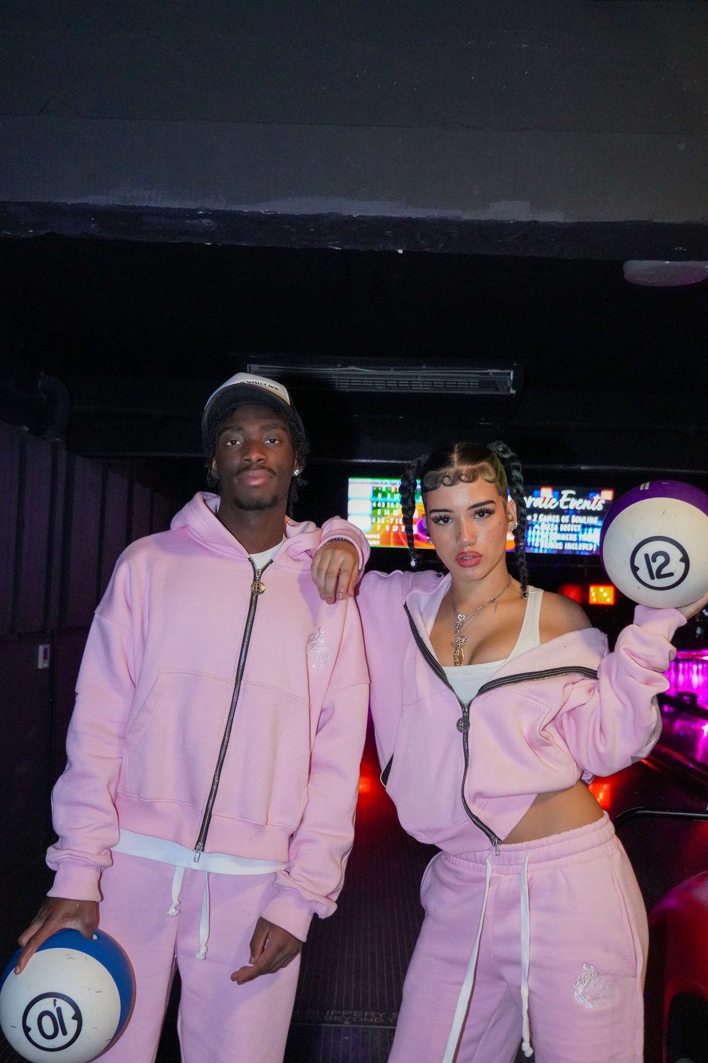 Kaios Streetwear - Bubble Gum Baby Pink bottoms