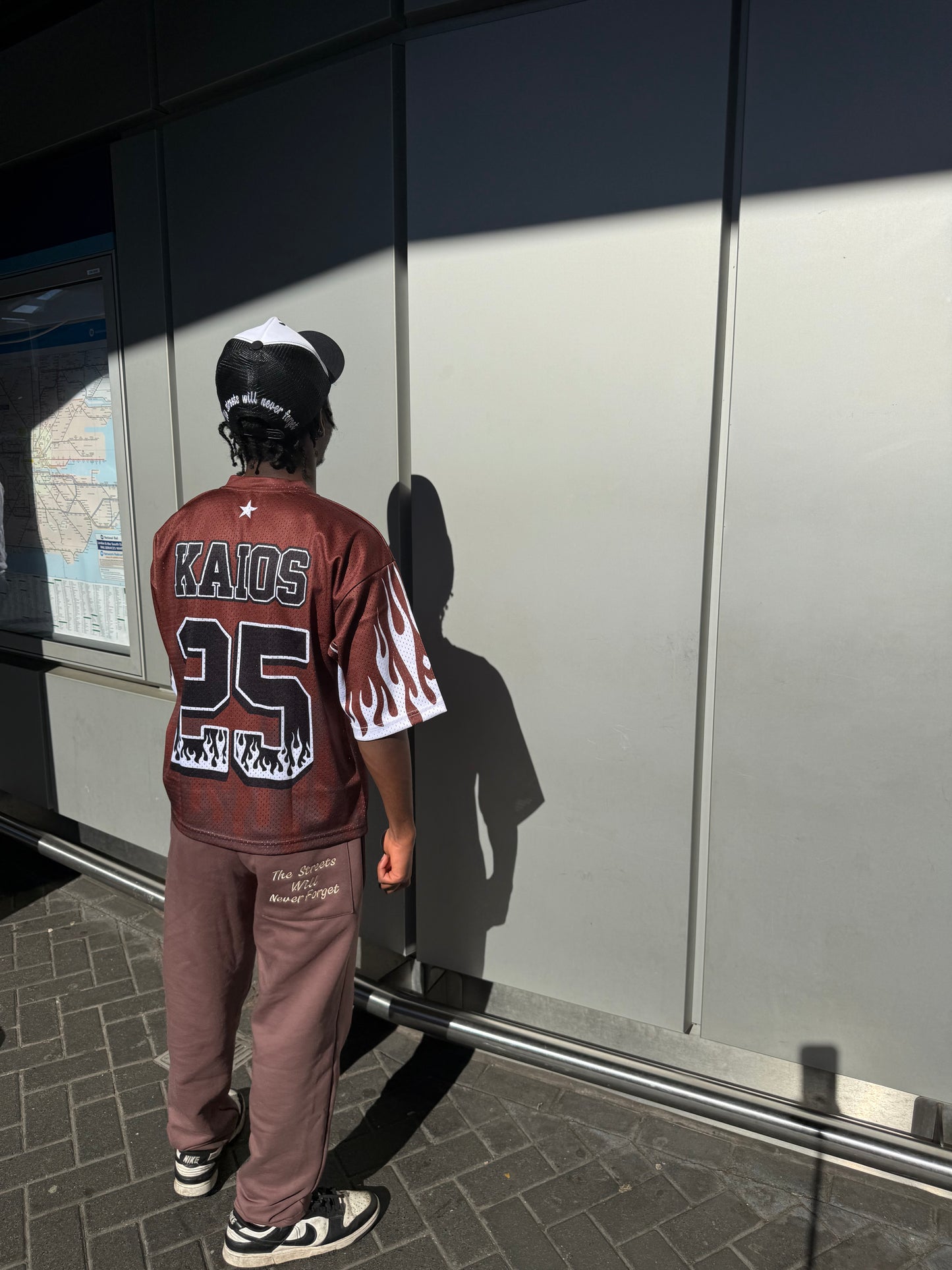 Kaios Mesh Jersey - Chocolate Brown Jersey