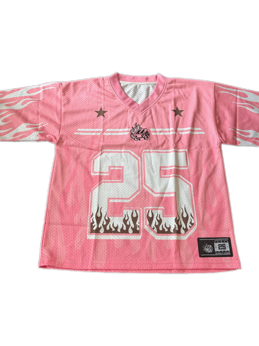 Kaios Mesh Jersey - Blazing Pink
